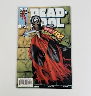 Marvel Comics Deadpool #28 Guess Who's Back May 1998 Direct Edition NM